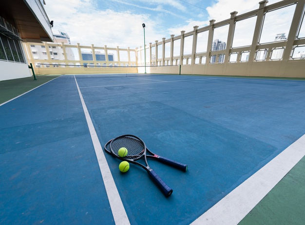 Tennis court Jasmine Grande Residence en Bangkok