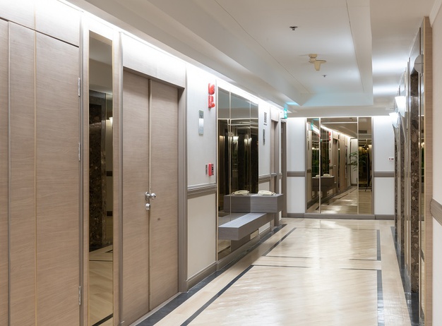 Corridor Jasmine City Hotel en Bangkok