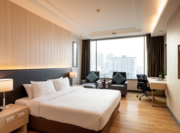 Deluxe room Jasmine Resort Hotel en Bangkok