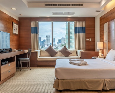 EXECUTIVE JACUZZI SUITES Jasmine City Hotel en Bangkok